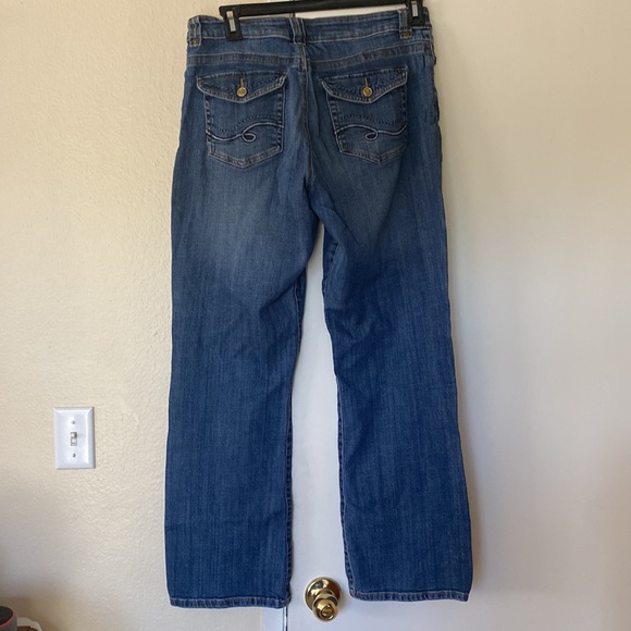 Lee Slender Secrets Bootcut Jeans Size 14 super stretchy - Picture 2 of 2